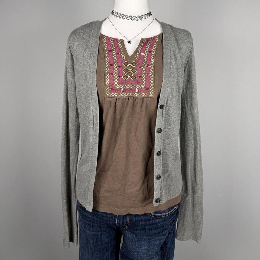 St-john-s-bay Women's Grey Blouse